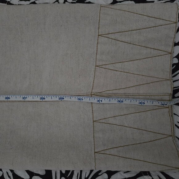 Chic Linen / Tencel blend Pants - Waist 15", Waist to hem 34" Inseam 24" - Picture 7 of 8